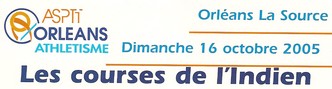 Affiche courses de l'Indien